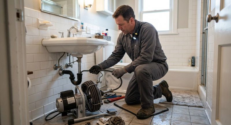 Bathtub Drain Clearing in Denver, CO